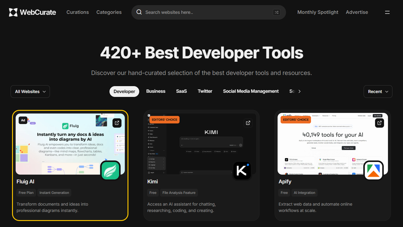 All Category page preview image
