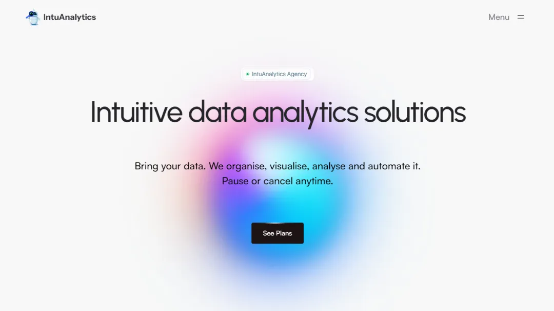 IntuAnalytics Screenshot