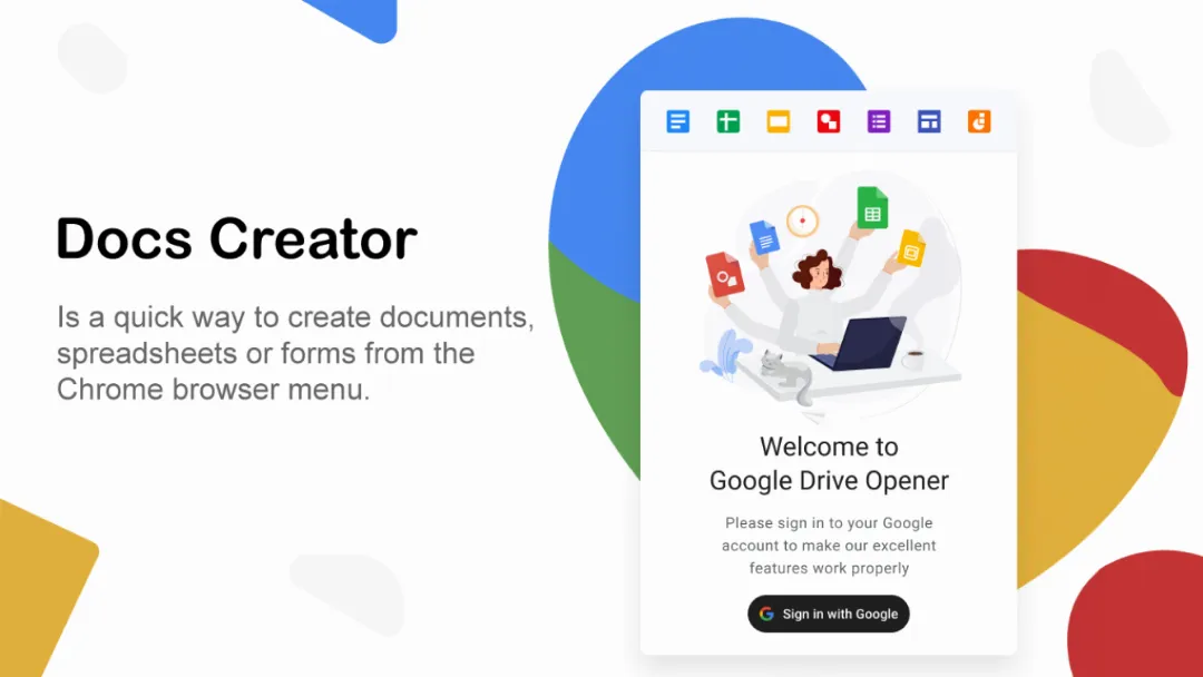 Docs Creator - Google Drive Assistant Screenshot