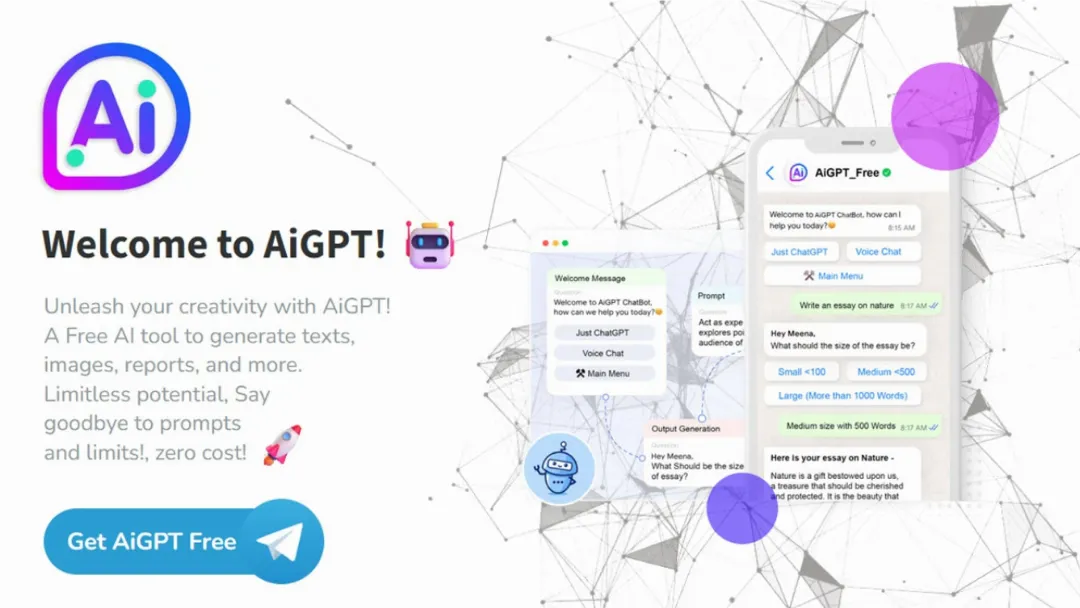 AIGPT Free Website Screenshot