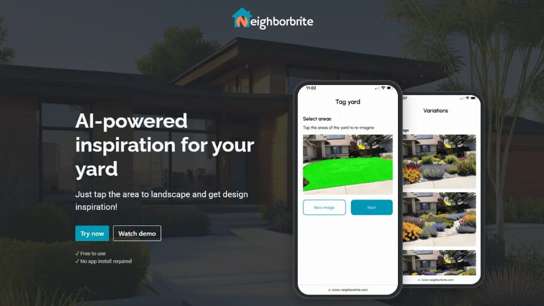 Neighborbrite Website Screenshot