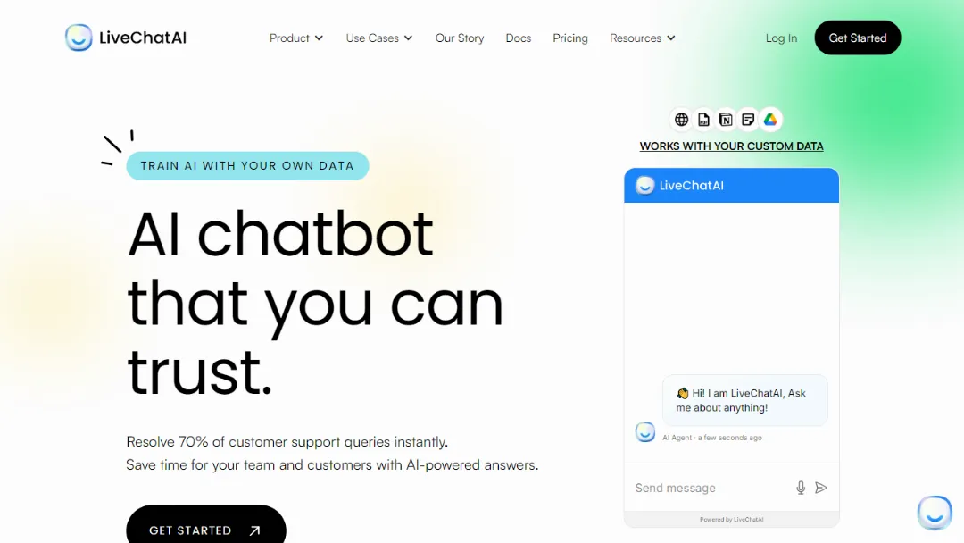 LiveChatAI Screenshot