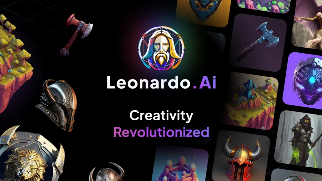 Leonardo AI Website Screenshot