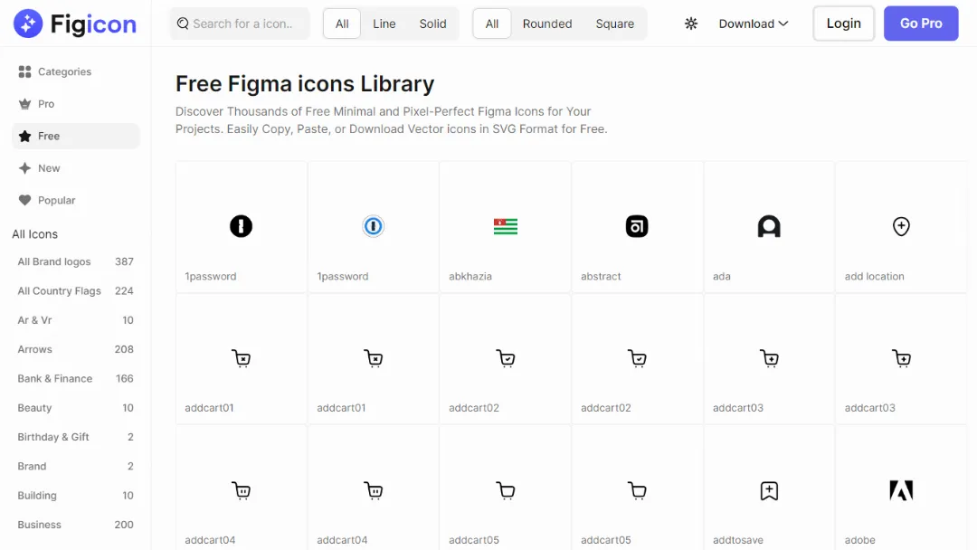 Figicon Website Screenshot