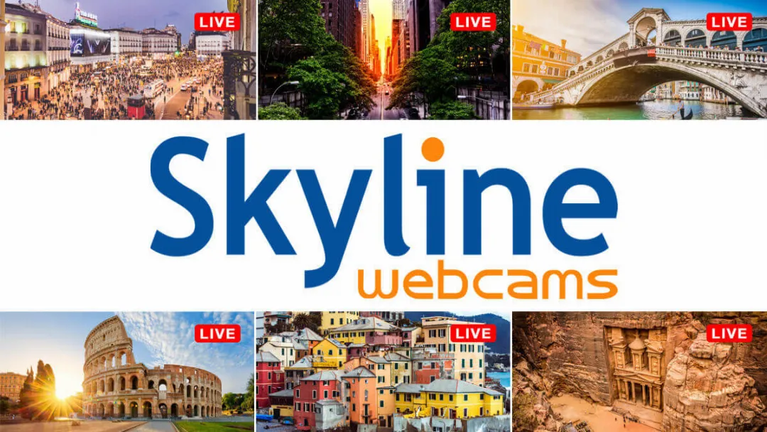 SkylineWebcams Website Screenshot