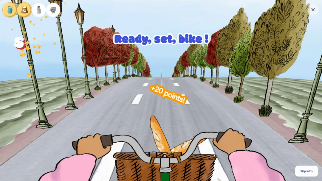 Baguette Sprint Website Screenshot