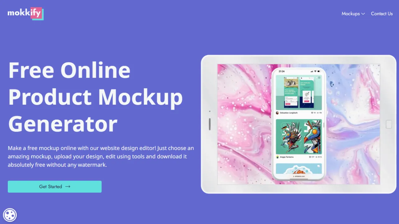 Mokkify Website Screenshot