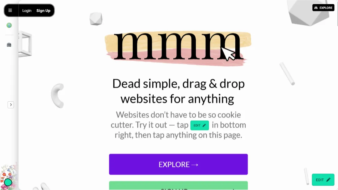mmm.page Website Screenshot