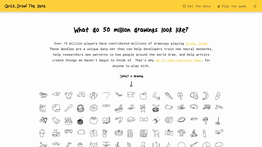 Quick, Draw! Website Screenshot