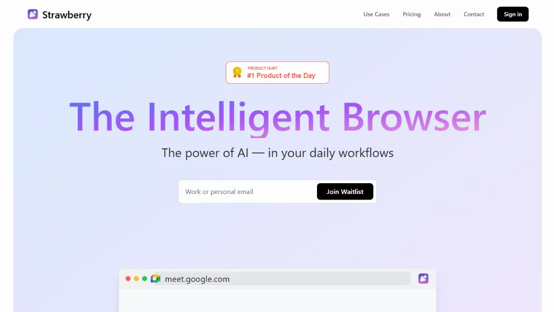 Strawberry Website Screenshot