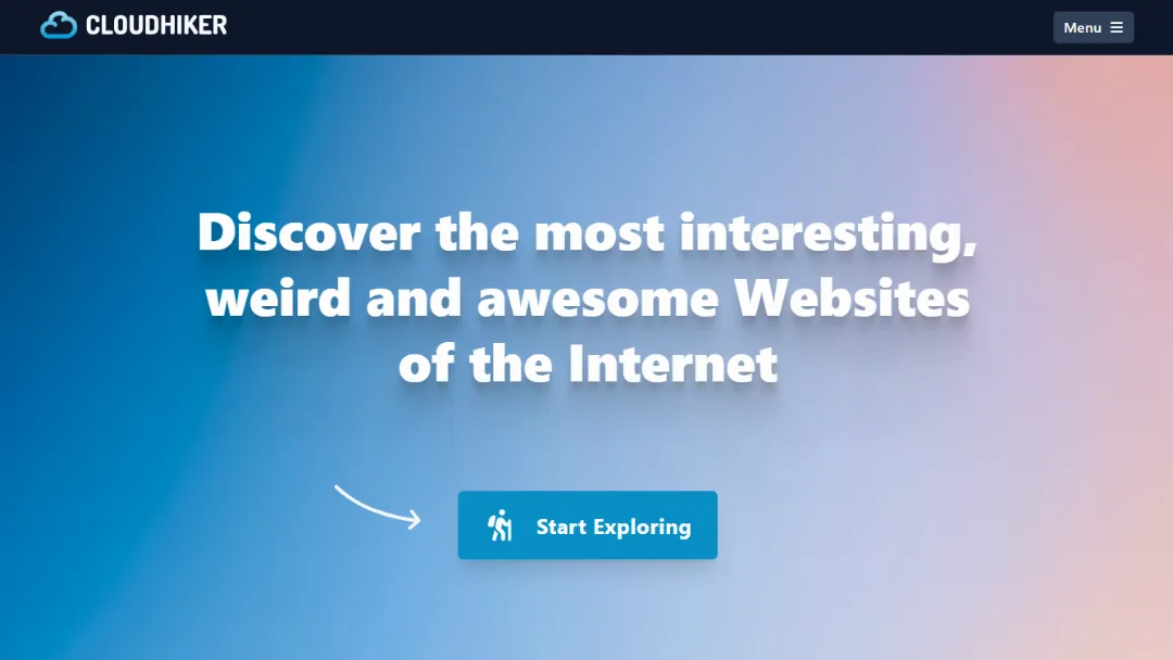 Cloudhiker Website Screenshot