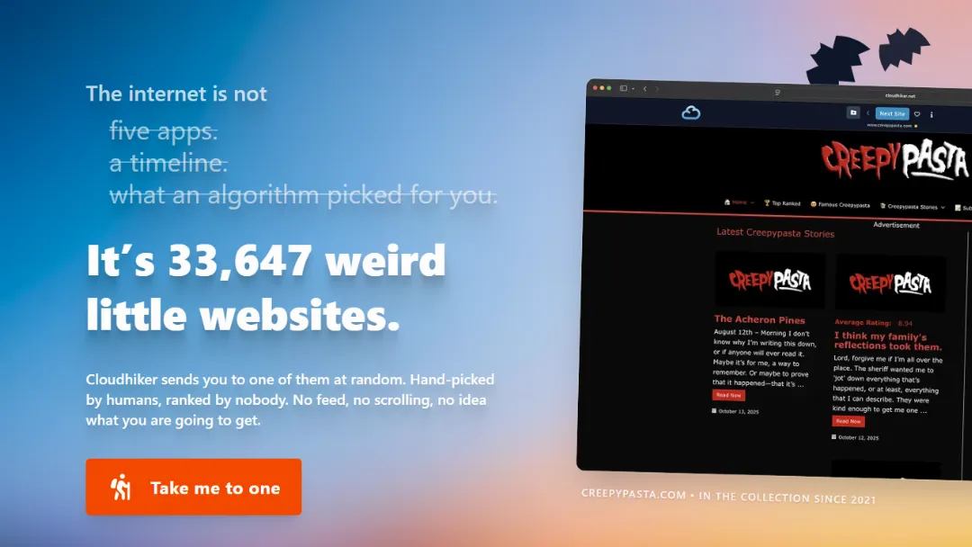 https://cloudhiker.net/ Website Screenshot