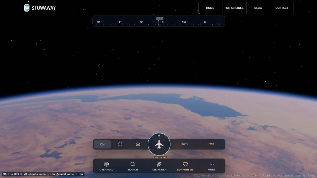 Stowaway Website Screenshot