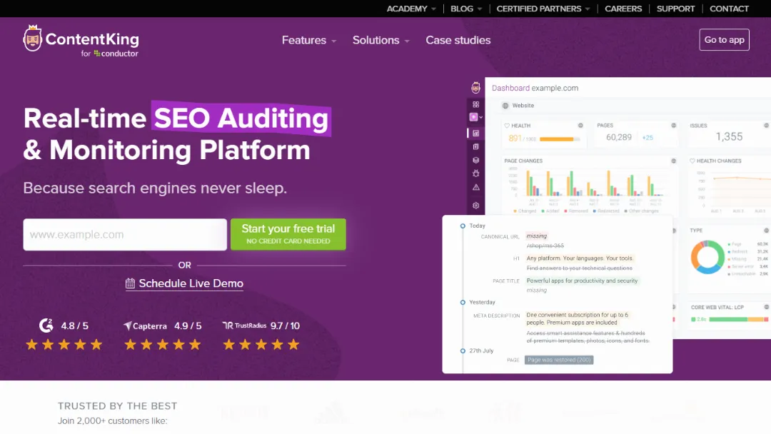 ContentKing WebCurate ContentKing WebCurate