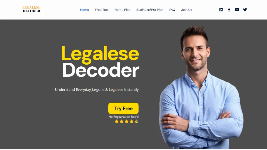 Legalese Decoder Screenshot